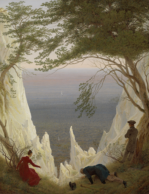 Caspar David Friedrich Kreidefelsen auf Rügen 1818 reduced