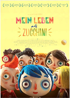 Mein Leben als Zucchini (My Life as a Zucchini, Ma vie de Courgette) 