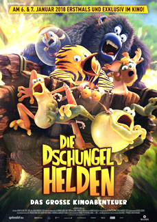 Die Dschungelhelden – Das große Kinoabenteuer (Les as de la jungle, The Jungle Bunch) 