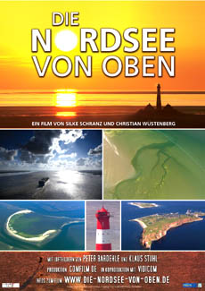 die nordsee von oben